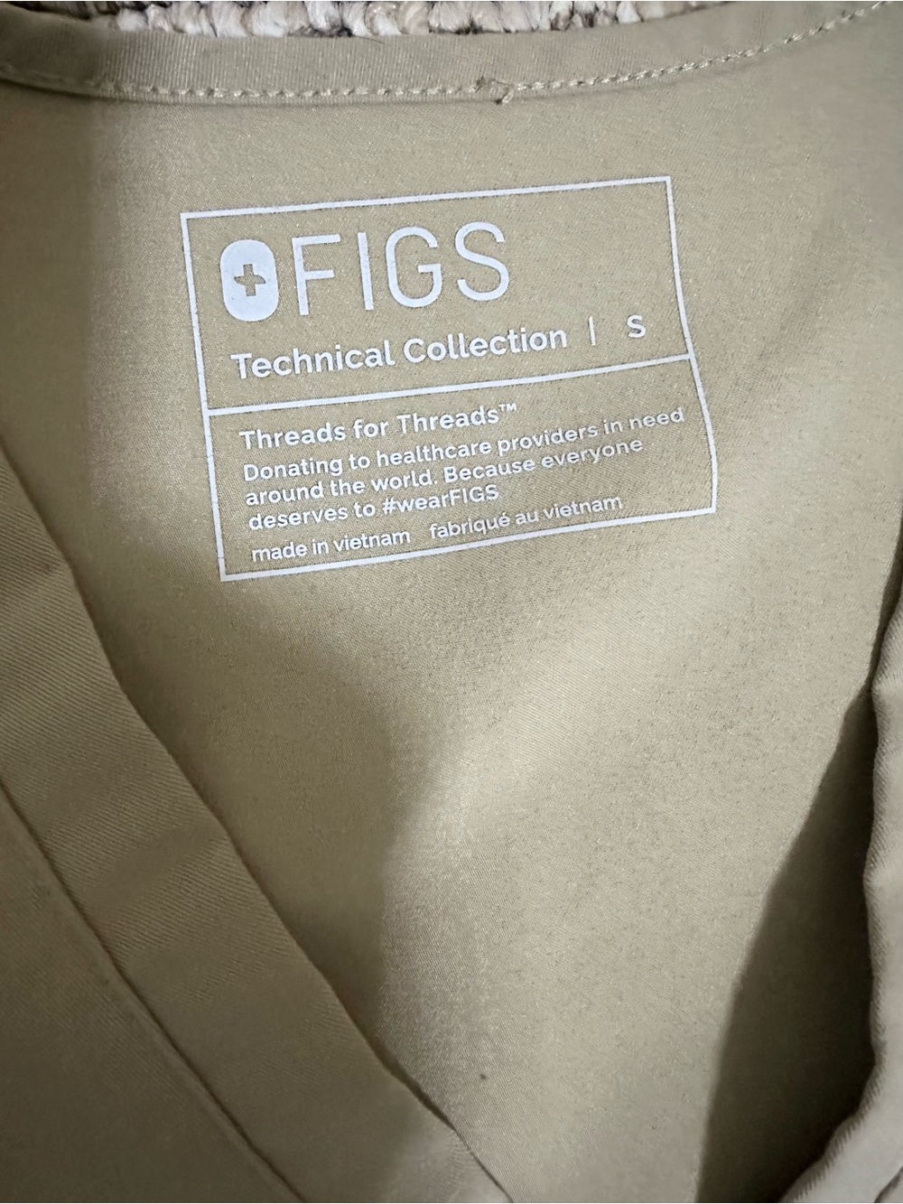 Figs Scrub Set - Sandstone - Picture 5 of 7